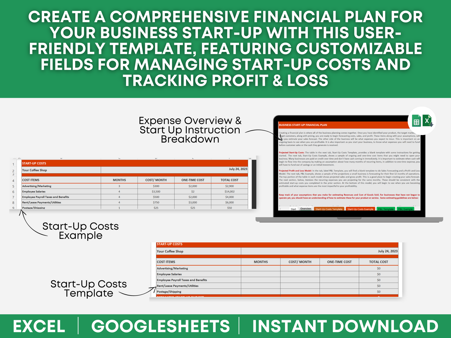 comprehensive financial plan for small business