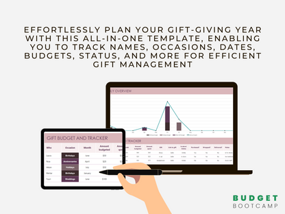 Christmas Budget Template Excel Christmas Budget Planner Christmas List Template