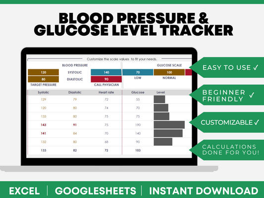 Diabetes Tracker Sheet