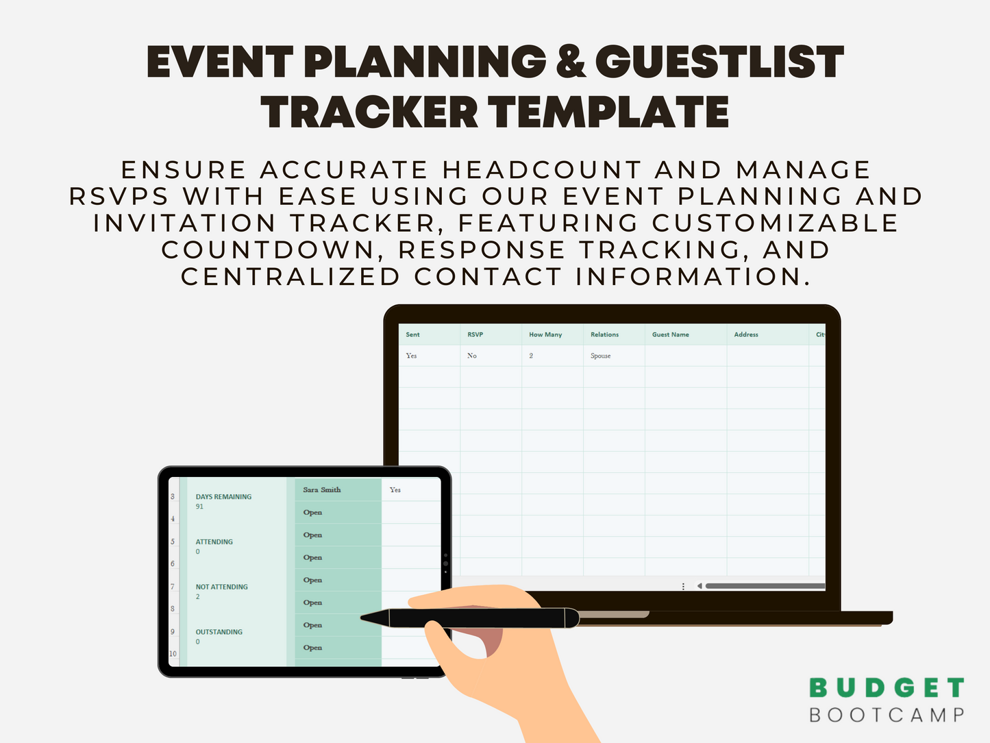 Wedding Guest List Planner Wedding Guest List Planner Guest List Track