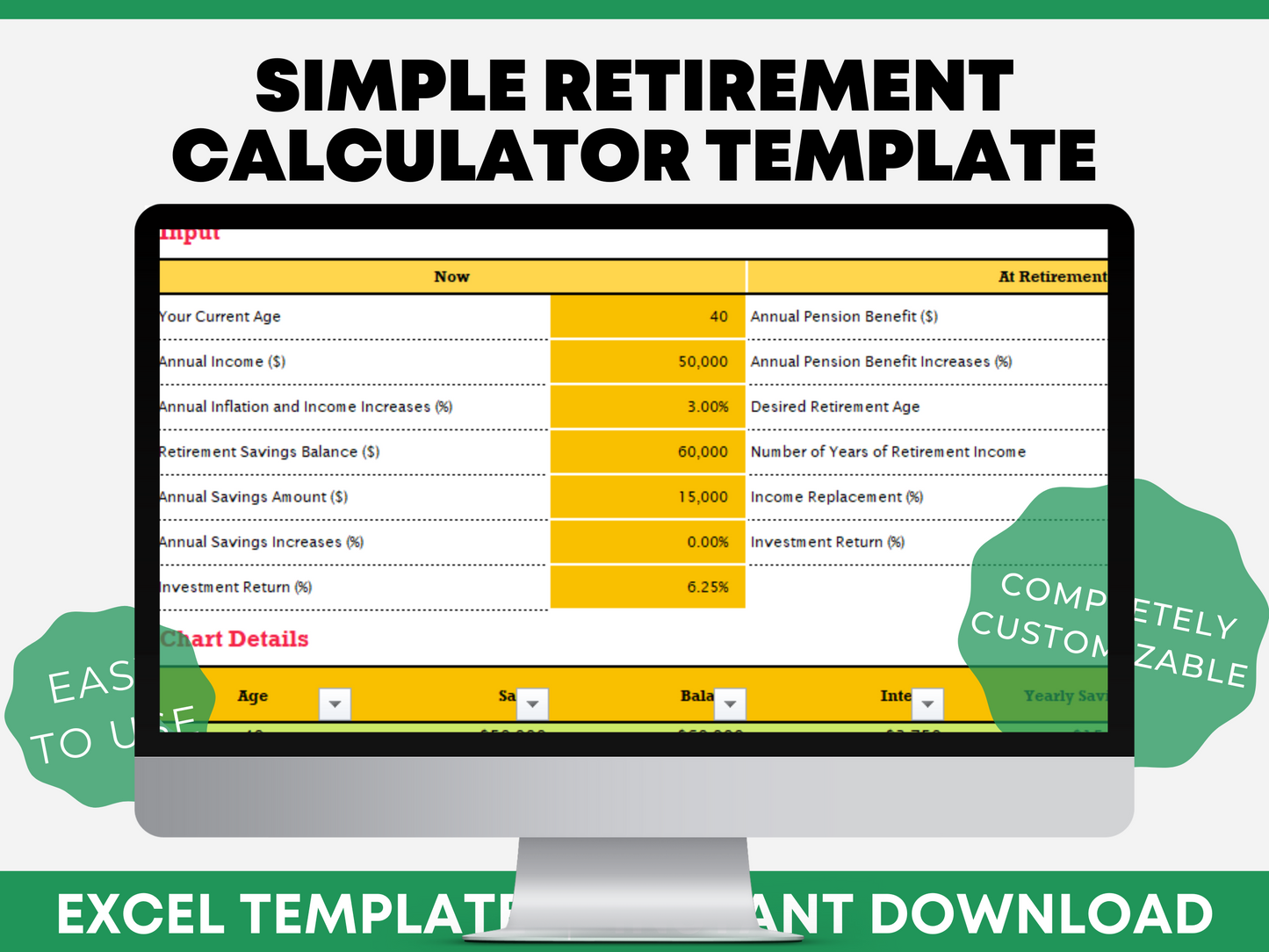 Retirement Savings Calculator