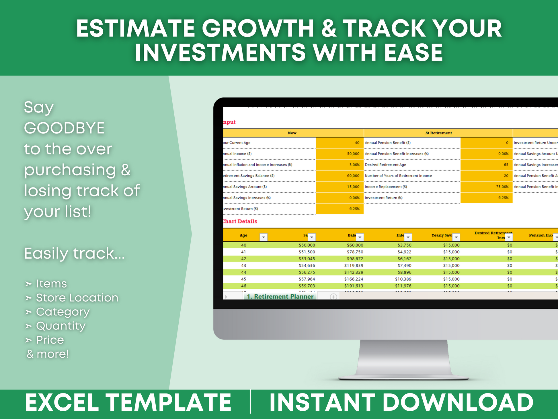 Retirement Planning Calculator