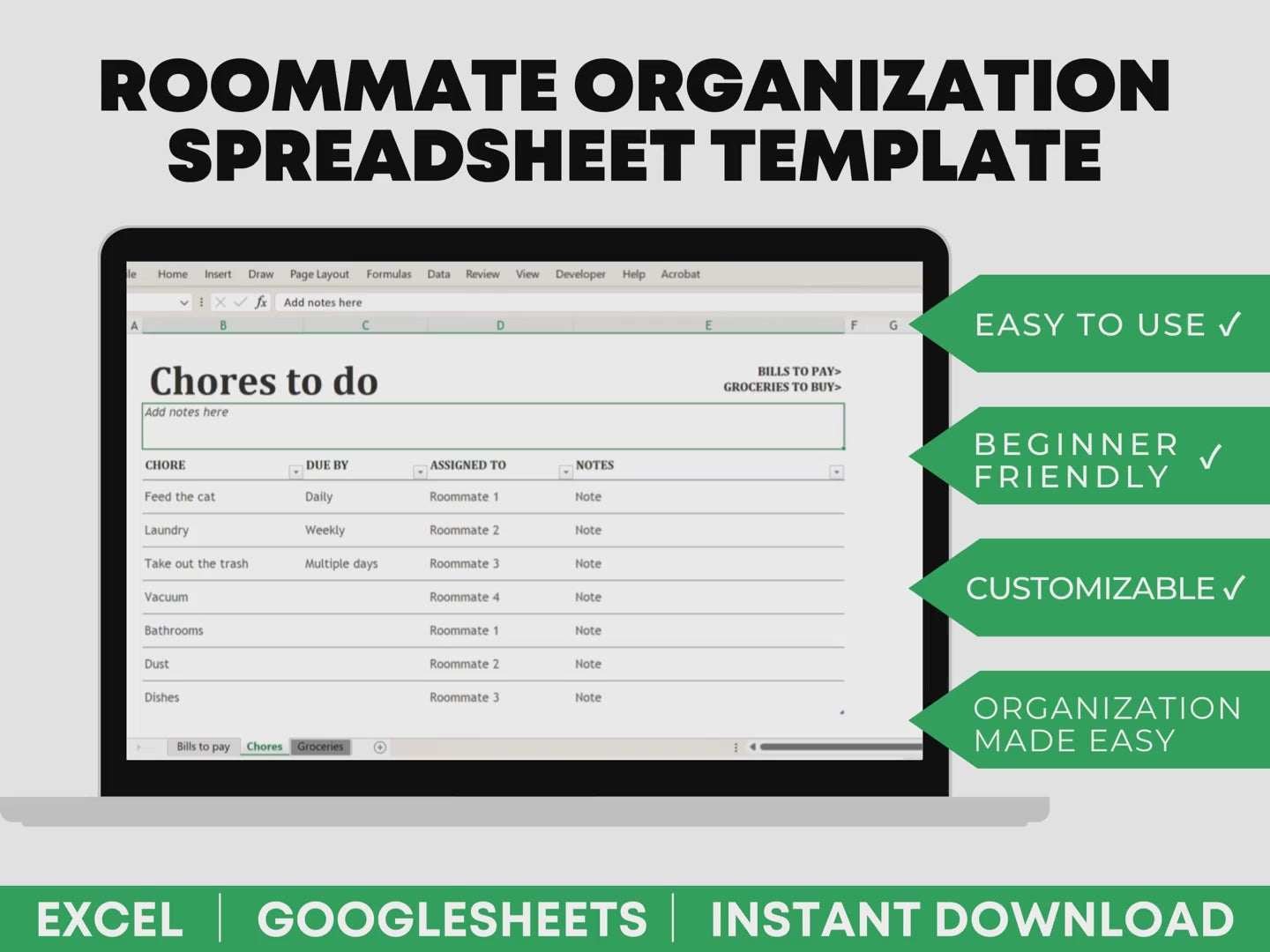 Couples Budget Template excel